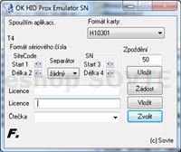 OK HID Prox Emulátor klávesnice